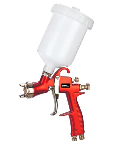 Gravity spray guns
