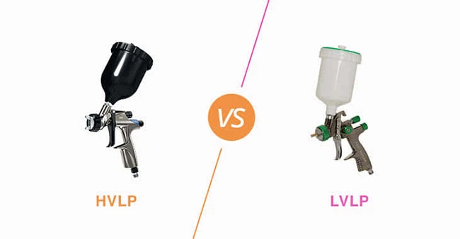 HVLP paint sprayer and LVLP sprayer